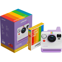 Polaroid Now Gen 3 Purple bundle with Color Film (8 photos) (Fialová - Kit)
