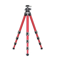 Leofoto statyw Athena LA-284C+LH-30 (červená + LH-30)