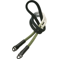 Artisan & Artist  ACAM-316G  Silk Camera Strap  Gradation, Black/Khaki (Černá,Zelená)