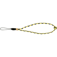 Artisan & Artist  ACAM-P04H  Multi Paracord Hand strap w/ Celtic button knot  (w/Loop) Yellow/BLK (Černá,Žlutá)