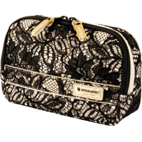 Artisan & Artist I Classic Monotone - Slope Shape Pouch (Béžová,Černá)