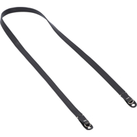 Artisan & Artist  ACAM-288  Leather Strap with Longer Length (w/Ring-type/Eyelets) Black (Černá)