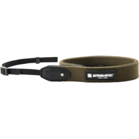 Artisan & Artist  ACAM-110A  Slim Cloth Strap, 25mm (w/Tape-type) Khaki (Zelená)