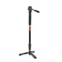 3 Legged Thing Punks Trent 2.0 Monopod Kit w/DOCZ2 Foot Stabilizer Blk w/Slate Grey Copper (šedá KIT)