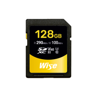 Wise 128GB SDXC UHS II V60 Memory Card (128GB)