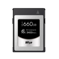 Wise 660GB CFexpress 4.0 Type B PRO Mk II Memory Card 3600 MB/s (660GB)