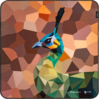 SmallRig 6040 Camera Wrap Wild China Film Series (Green Peafowl)