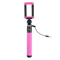 Caruba Selfie Stick Plug & Play   Roze (růžová)