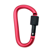 Caruba Karabijnhaak Rood (set van 3 stuks) (červená)