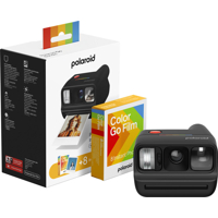 Polaroid Go Gen 3 Black + Color Film Bundle (8 Photos) (černá)