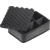 BW Outdoor Cases Type 1000 / Black (divider system) (Černá)