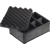 BW Outdoor Cases Type 3000 / Black (divider system) (Černá)