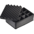 BW Outdoor Cases Type 4000 / Black (divider system) (Černá - divider system)