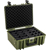 BW Outdoor Cases Type 6000 / Bronze green (divider system) (Zelená)
