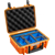 BW Outdoor Cases Type 1000 for Insta360 X4, orange (Oranžová)