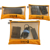 Orca OR-599 Transparent pouches Kit  for DSLR Accessories (3 pcs)