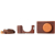 SmallRig 4558 Leather Case Kit for Fujifilm X100VI (Hnědá)