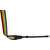 Polaroid Camera Strap Flat Rainbow Black (Černá)