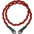 Artisan & Artist I ACAM-707 I Spiral Cord Strap, Red/Black (Černá,Červená)