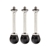 3 Legged Thing VANZ Set of 3 Combine Spikes & Rubber Feet(1/4'' 20 screws and 3/8'' compatible)