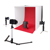 Caruba Portable Fotostudio 40x40x40cm met Losse Halogeen Lampen