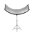 Caruba Curved Face Reflector Pro   180cm x 65cm