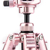 Fotopro Free 1 Aluminium Roze / Zwart Tripod