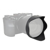 JJC LH JDC100 zonnekap (Canon LH DC100 + Canon FA DC67B filter adapter ring)