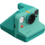 Polaroid Now Gen 3 Teal (zelená)