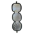 Caruba 3 in 1 Vouwbare Grijskaart 30cm