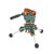 3 Legged Thing WES Carbon Fibre Levelling Base Tripod & AirHed CC   Slate Grey
