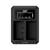 JJC Canon DCH E6TC USB C Dual Battery Charger (voor Canon LP E6 / LP E6N accu)