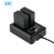 JJC Panasonic DCH BLC12 USB Dual Battery Charger (DMW BLC12, Sigma BP 51, Leica BP DC12)