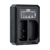 JJC Panasonic DCH BLF19E USB Dual Battery Charger (voor Panasonic DMW BLF19 / Sigma BP 61)