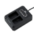 JJC Sony DCH NPFW50 USB Dual Battery Charger (voor Sony NP FW50 accu)