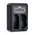 JJC Nikon DCH ENEL15  USB Dual Battery Charger (voor Nikon ENEL15 accu)