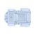 JJC MSG U1 Phone Camera Grip Blue