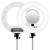 Caruba Round Vlogger 18 inch LED Set PRO met Tas   Wit