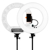 Caruba Round Vlogger 18 inch LED Set PRO met Tas   Wit
