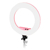 Caruba Round Vlogger 18 inch LED Set PRO met Tas   Roze