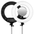 Caruba Round Vlogger 18 inch LED Set Economy met Tas   Zwart